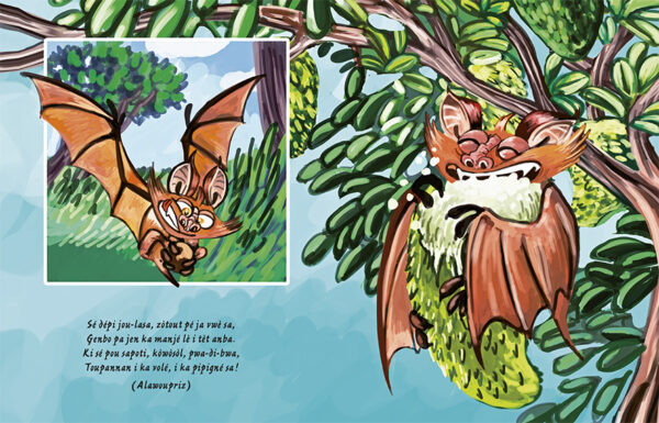 GENBO ÉPI RAKOUN - LE CORBEAU ET LE RENARD – Image 2