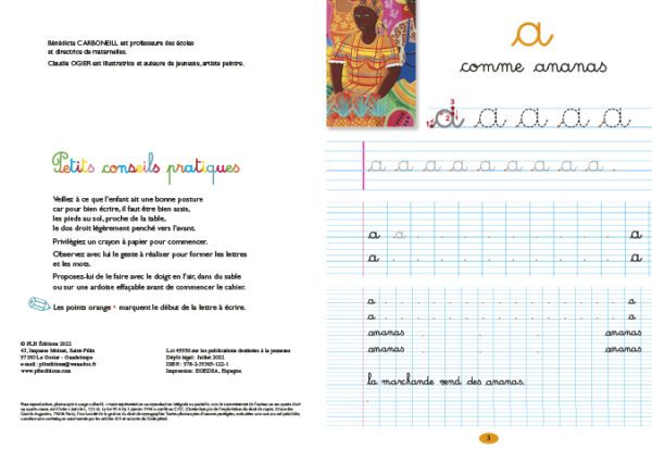 MON CAHIER D'ÉCRITURE AVEC CHOUBOULOUTE, les minuscules – Image 3