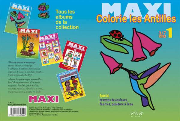 MAXI COLORIE LES ANTILLES TOME 1 – Image 2