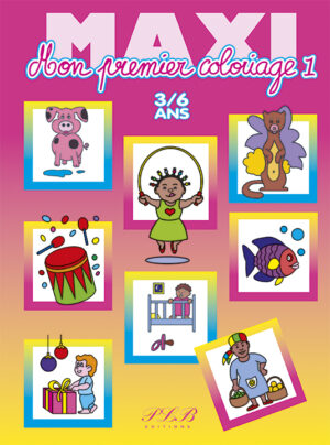 MAXI Mon premier coloriage
